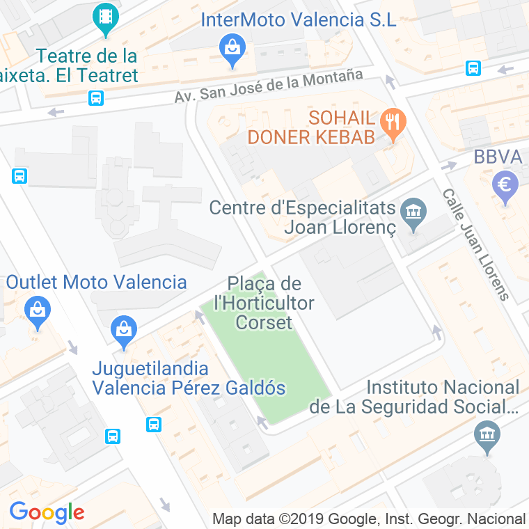 Código Postal calle Maestro Guerrero en Valencia