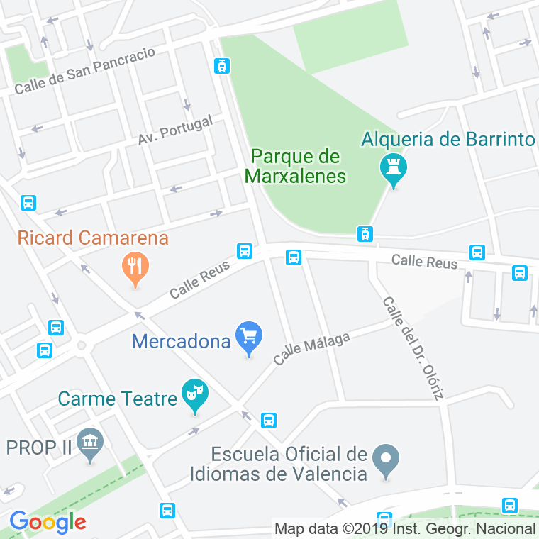 Código Postal calle Estrella, De La, alqueria en Valencia