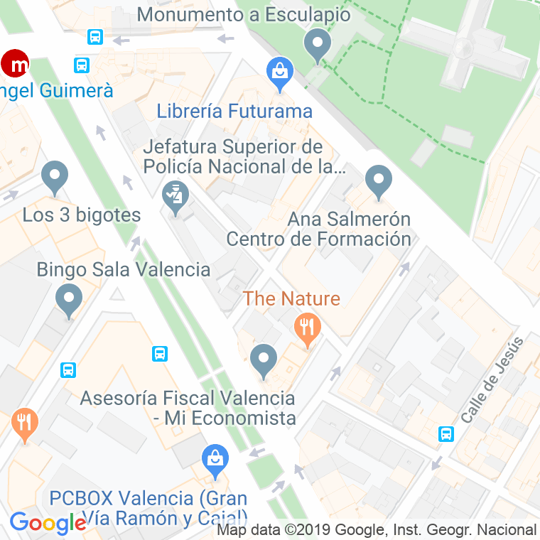 Código Postal calle Barracas De Llacer en Valencia