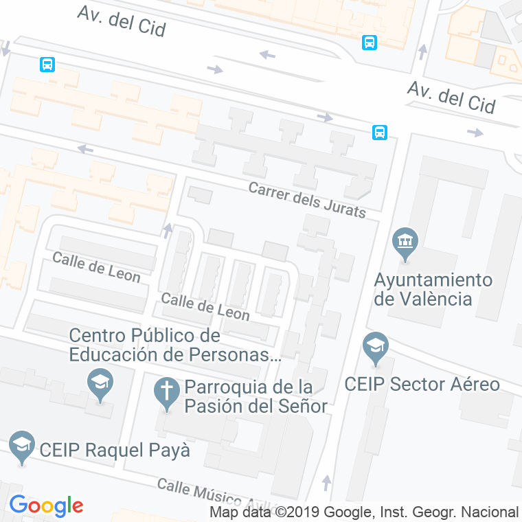 Código Postal calle Cotes en Valencia