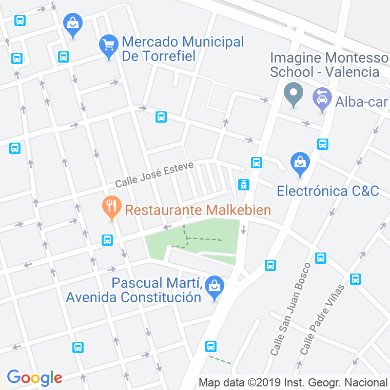 Código Postal calle Doctor Navarro Gil en Valencia