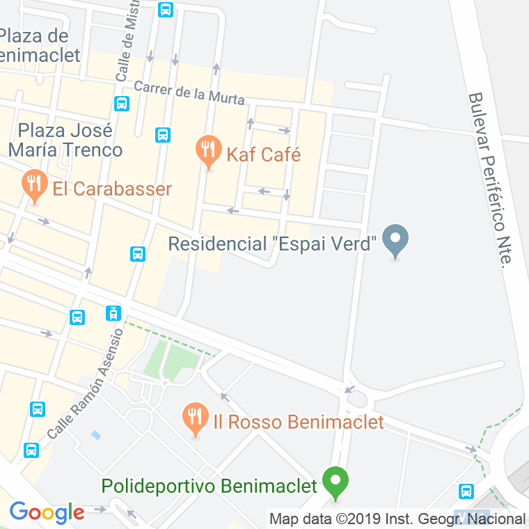 Código Postal calle Padre Alegre en Valencia