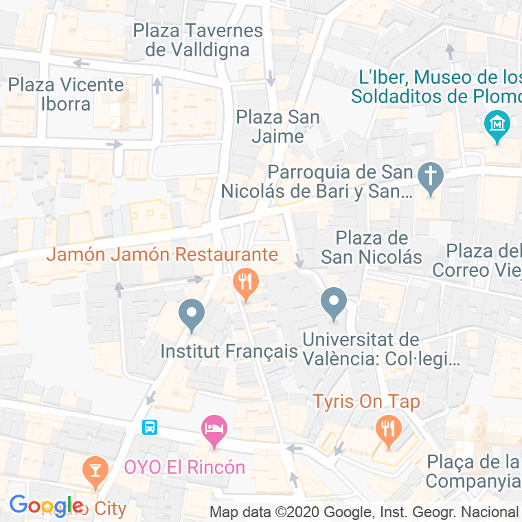 Código Postal calle Barrio Infanta Isabel en Valencia
