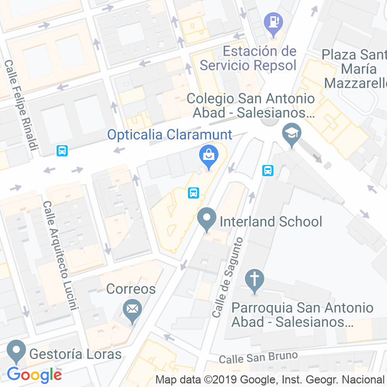 Código Postal calle Salesianos, Los, avenida en Valencia