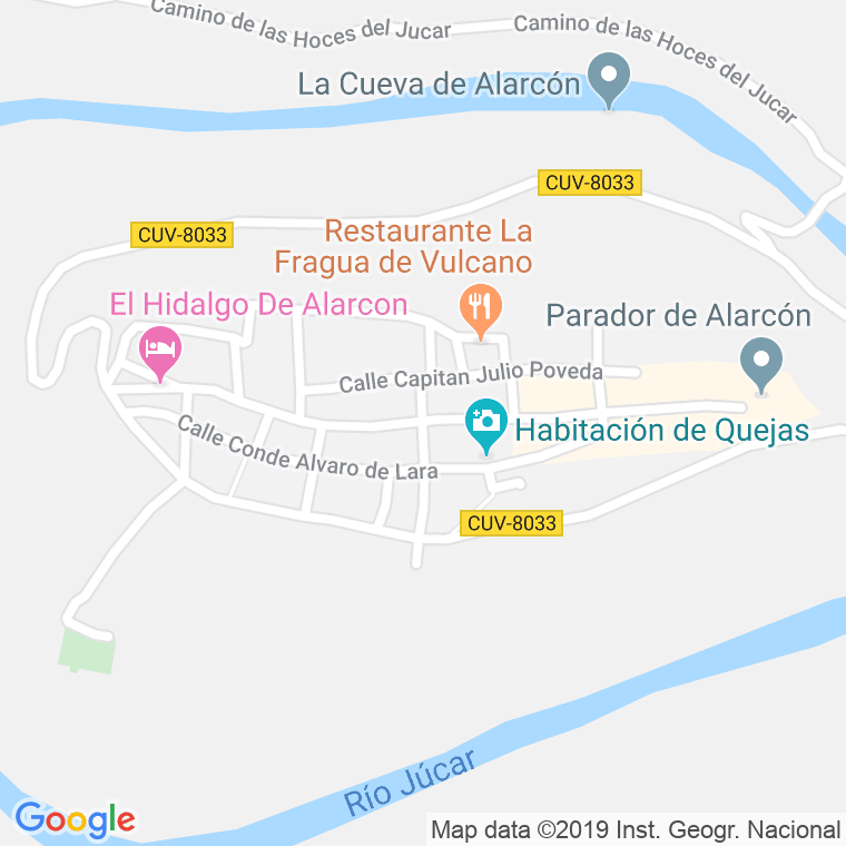 Código Postal calle Alarcon   (Impares Del 1 Al Final)  (Pares Del 2 Al Final) en Valladolid