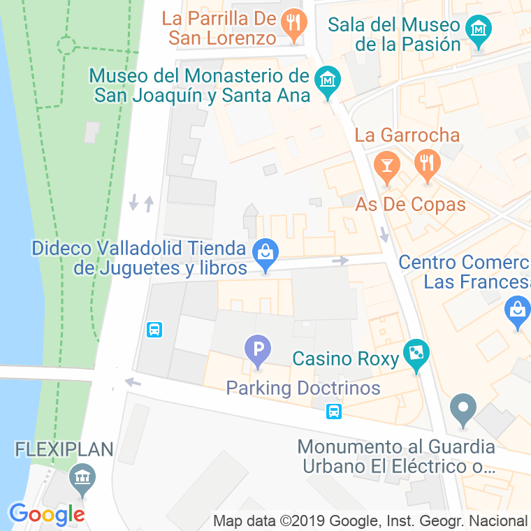 Código Postal calle Veinte De Febrero en Valladolid