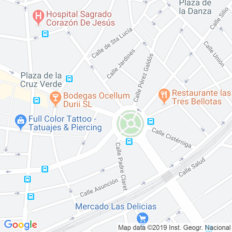 Código Postal calle Circular, plaza (Impares Del 13 Al Final)  (Pares Del 12 Al Final) en Valladolid