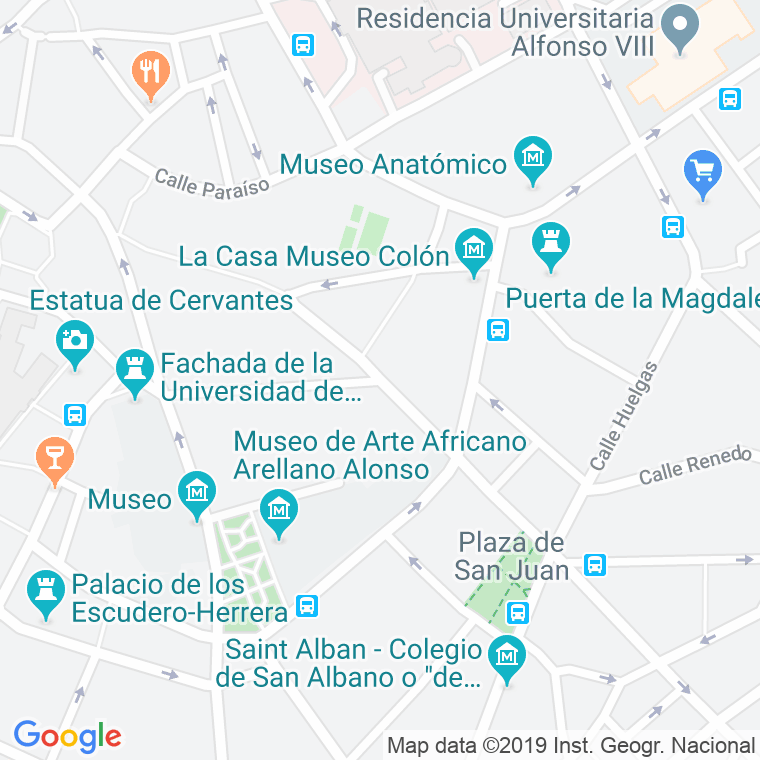 Código Postal calle Ruiz Hernandez en Valladolid
