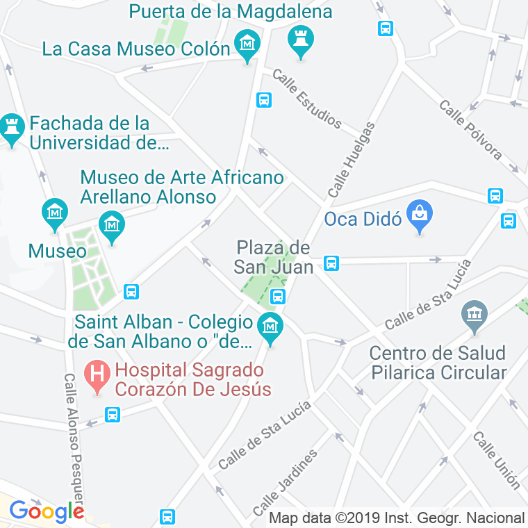 Código Postal calle San Juan, De, plaza en Valladolid