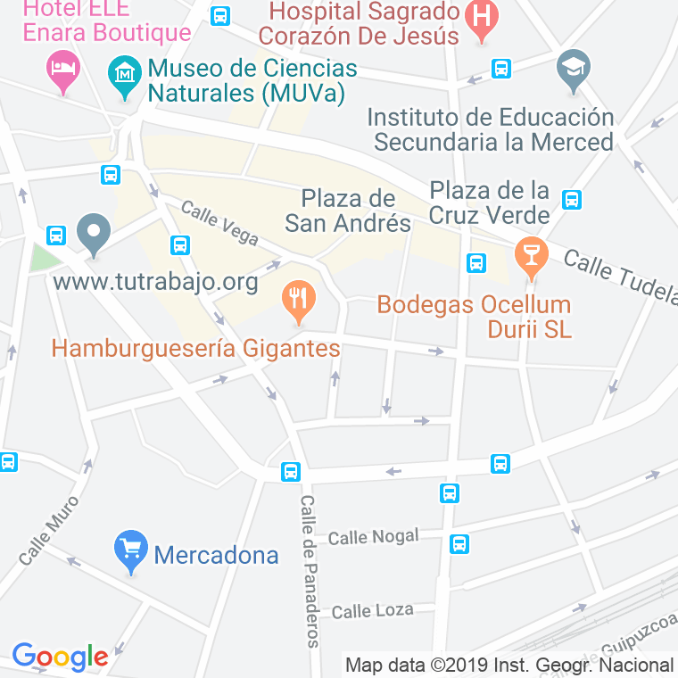Código Postal calle Cadena en Valladolid