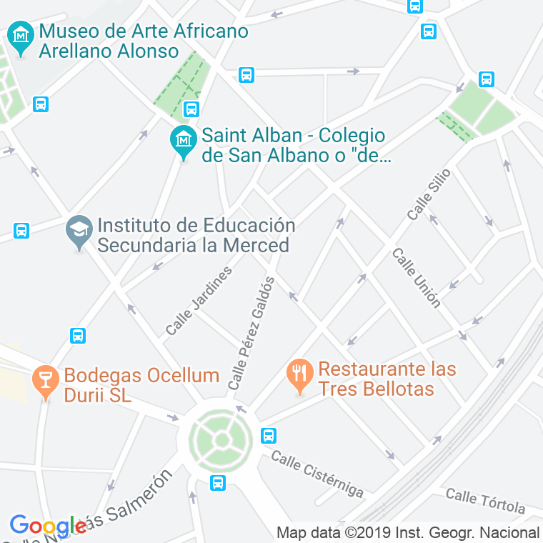 Código Postal calle Perez Galdos en Valladolid