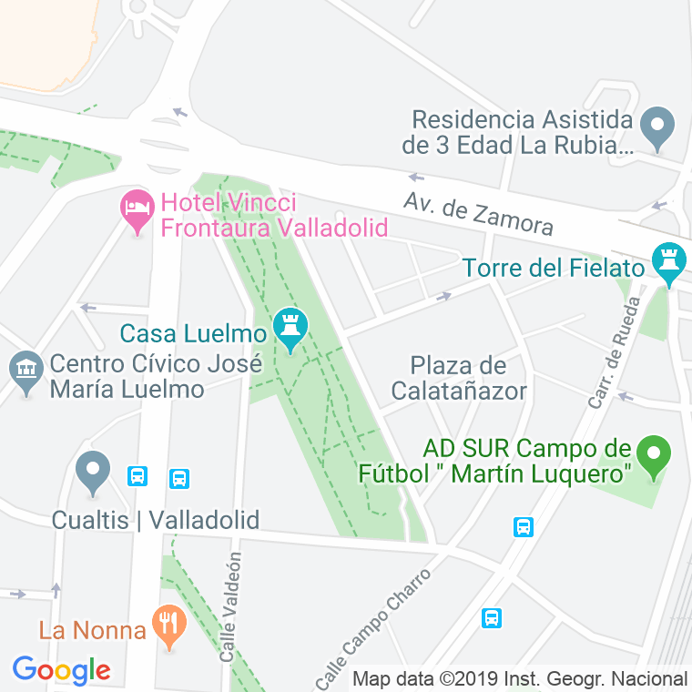 Código Postal calle Ancares en Valladolid