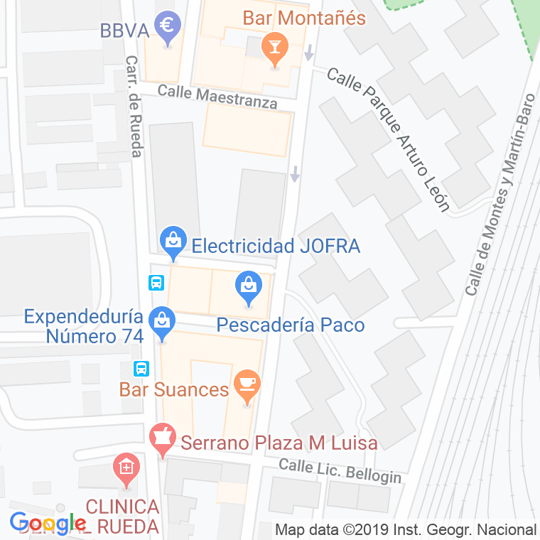 Código Postal calle Corta en Valladolid