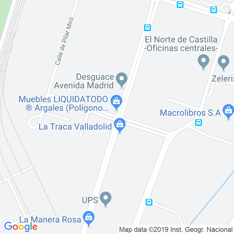 Código Postal calle Forja en Valladolid