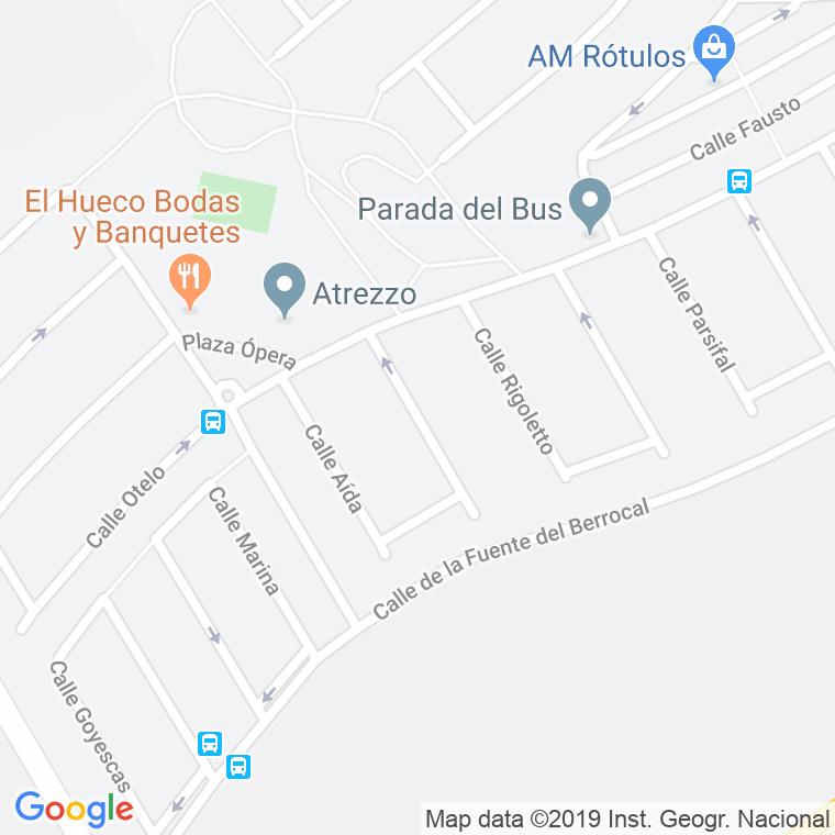 Código Postal calle Aida en Valladolid