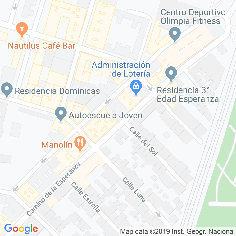 Código Postal calle Alfa en Valladolid