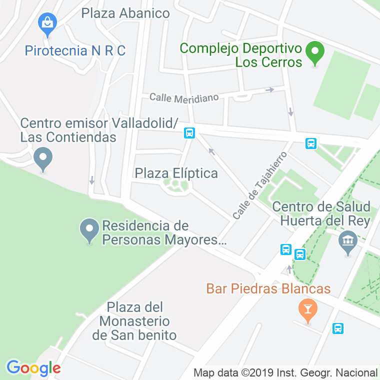 Código Postal calle Concordia en Valladolid