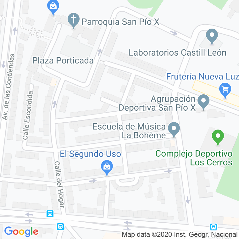 Código Postal calle Enlace en Valladolid