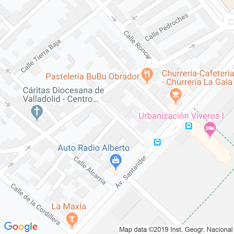 Código Postal calle Alcor en Valladolid