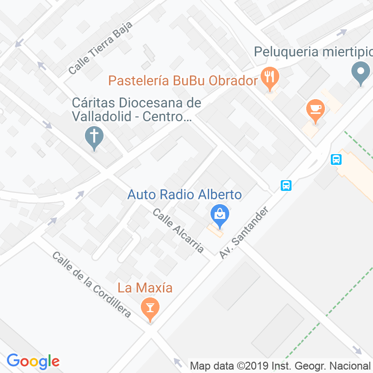 Código Postal calle Marismas en Valladolid