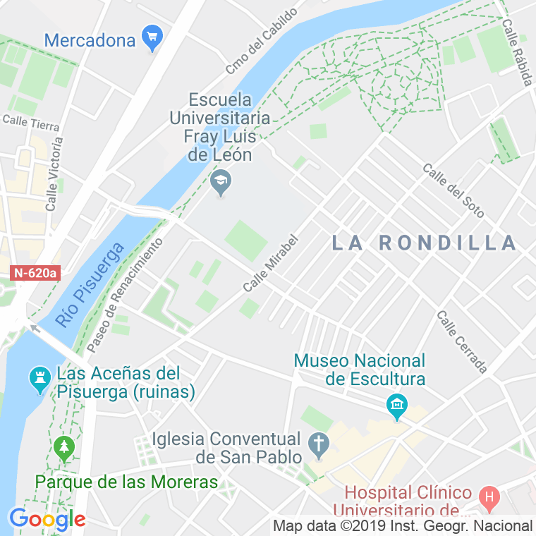 Código Postal calle Mirabel   (Impares Del 11 Al Final)  (Pares Del 10 Al Final) en Valladolid