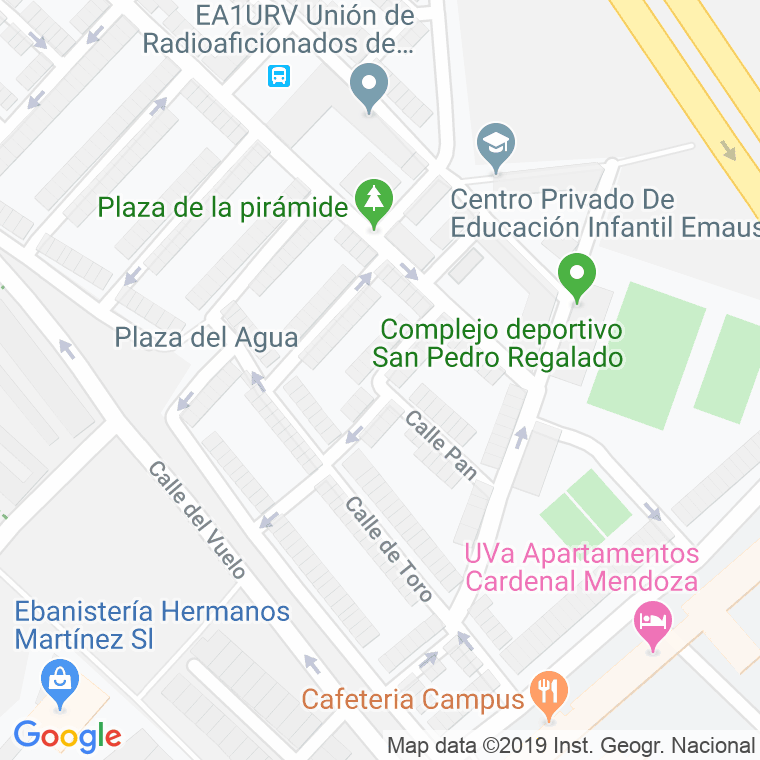 Código Postal calle Abrojo en Valladolid