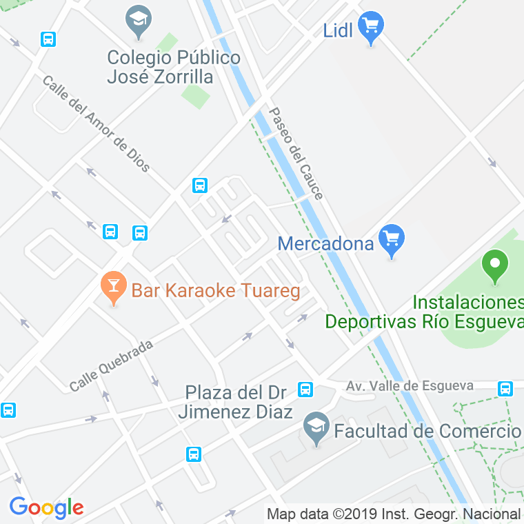 Código Postal calle Carlos Arniches en Valladolid