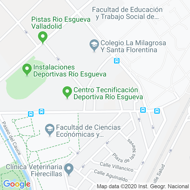 Código Postal calle Circuncision en Valladolid