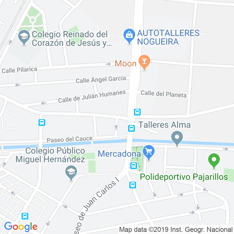 Código Postal calle Compostela en Valladolid