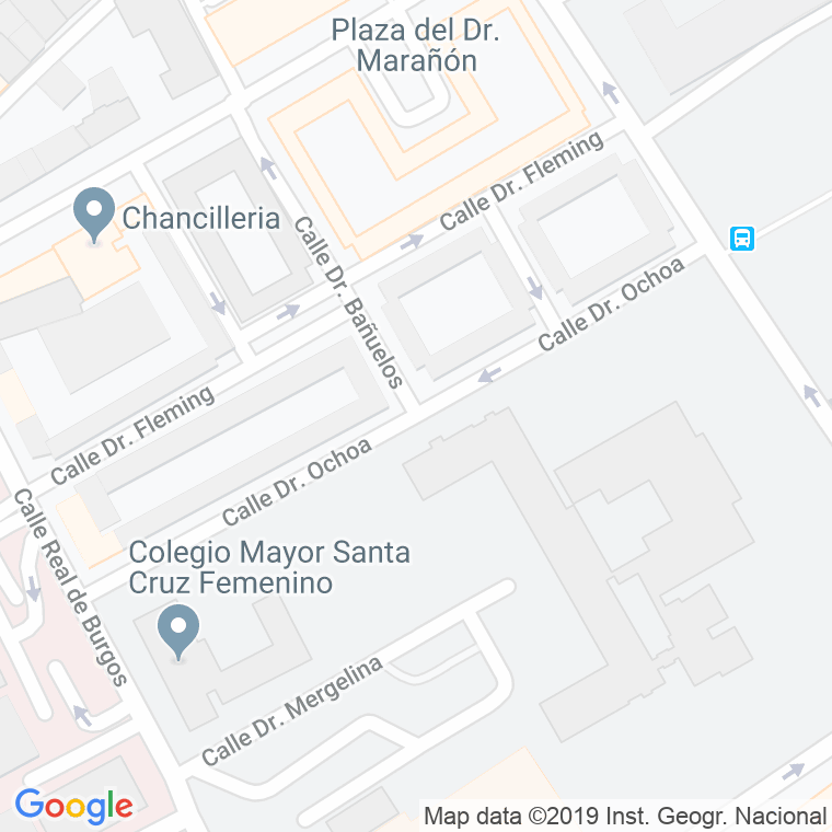 Código Postal calle Doctor Ochoa en Valladolid