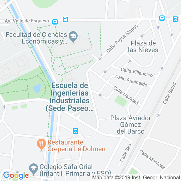 Código Postal calle Epifania en Valladolid
