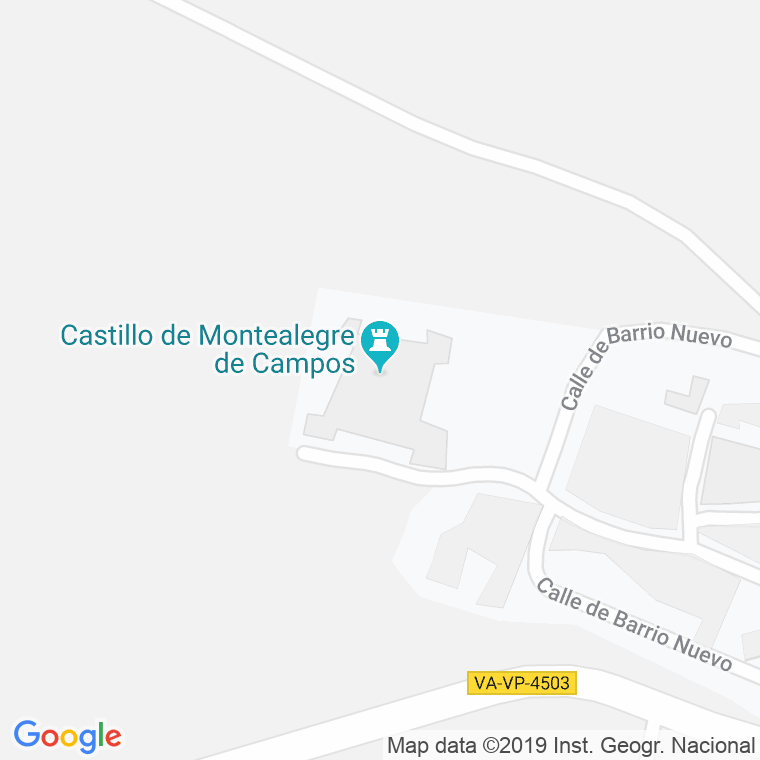 Código Postal calle Montealegre De Campos en Valladolid