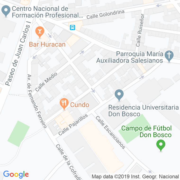 Código Postal calle Alta en Valladolid