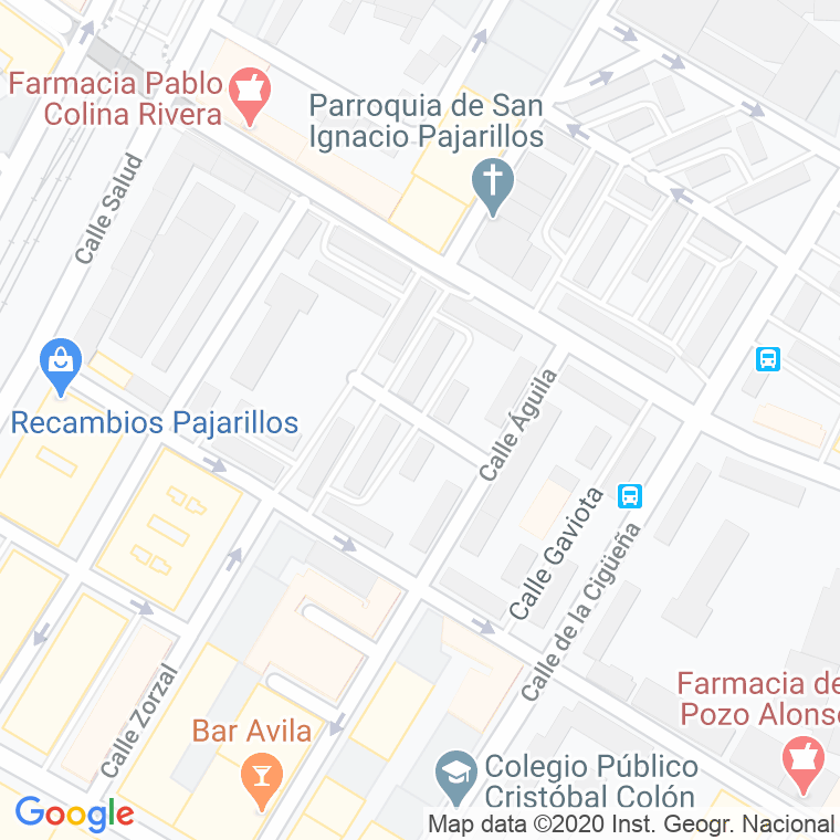 Código Postal calle Canario en Valladolid
