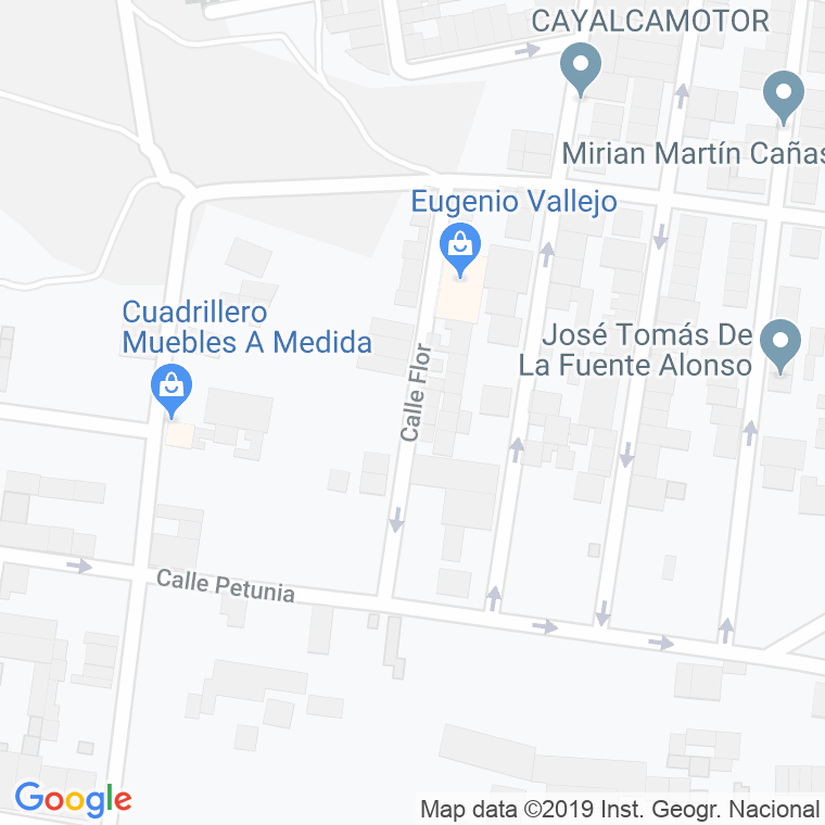 Código Postal calle Flor en Valladolid