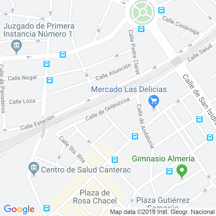 Código Postal calle Guipuzcoa en Valladolid
