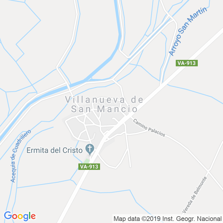 Código Postal de Villanueva De San Mancio en Valladolid