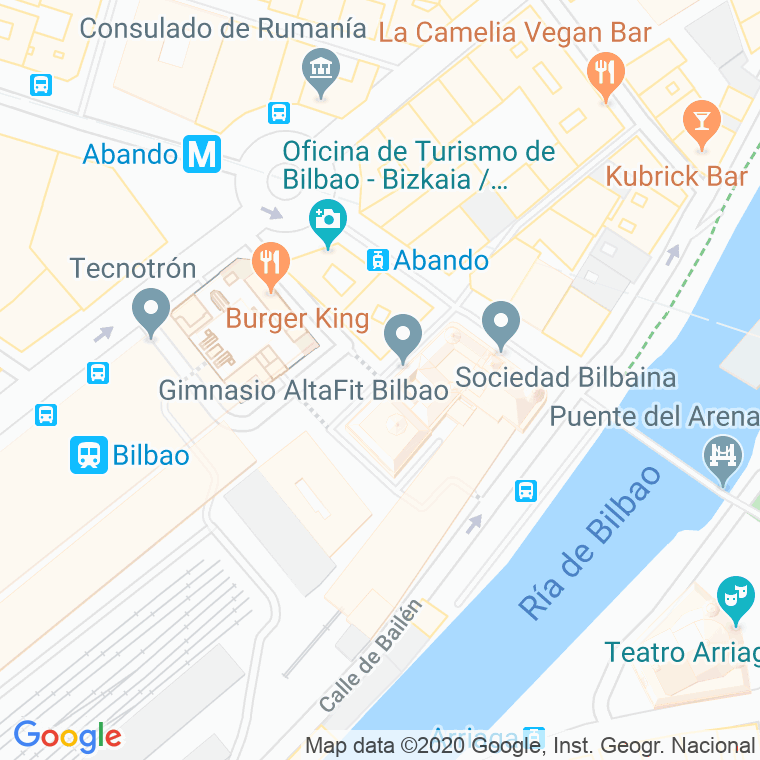 Código Postal calle Olavarri Jose Maria en Bilbao