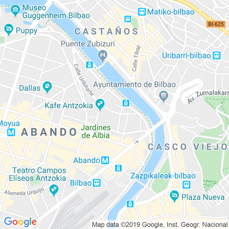 Código Postal calle Portugalete, travesia en Bilbao