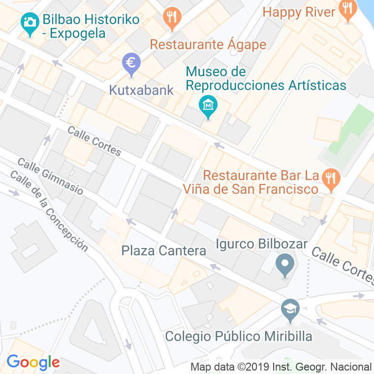 Código Postal calle Cantalojas en Bilbao