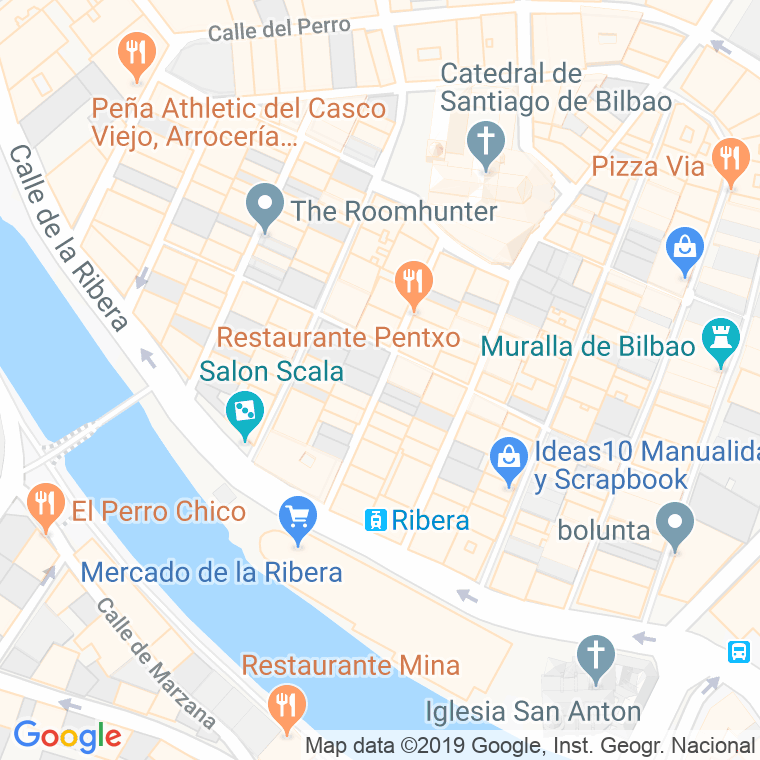 Código Postal calle Belostikale en Bilbao
