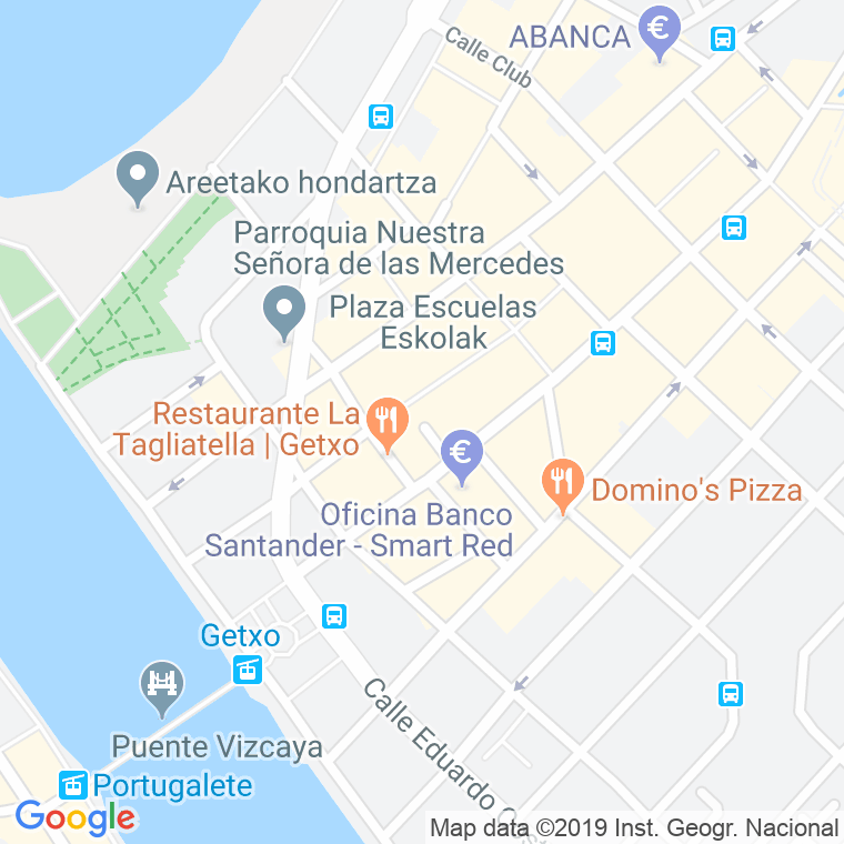Código Postal calle Cordeleria en Las Arenas