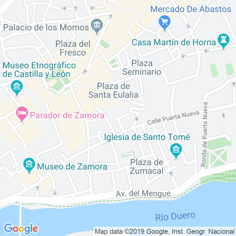 Código Postal calle Higar en Zamora