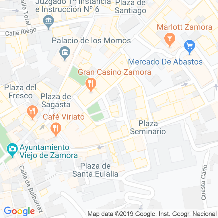 Código Postal calle Maestro Haedo, plaza en Zamora