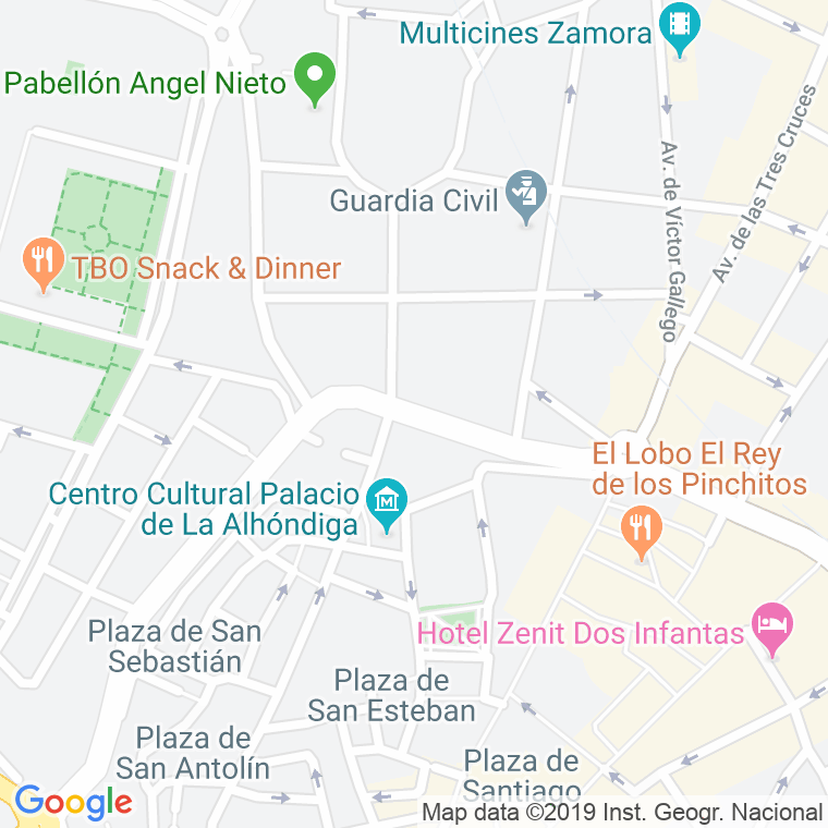 Código Postal calle San Torcuato, ronda (Impares Del 1 Al Final) en Zamora