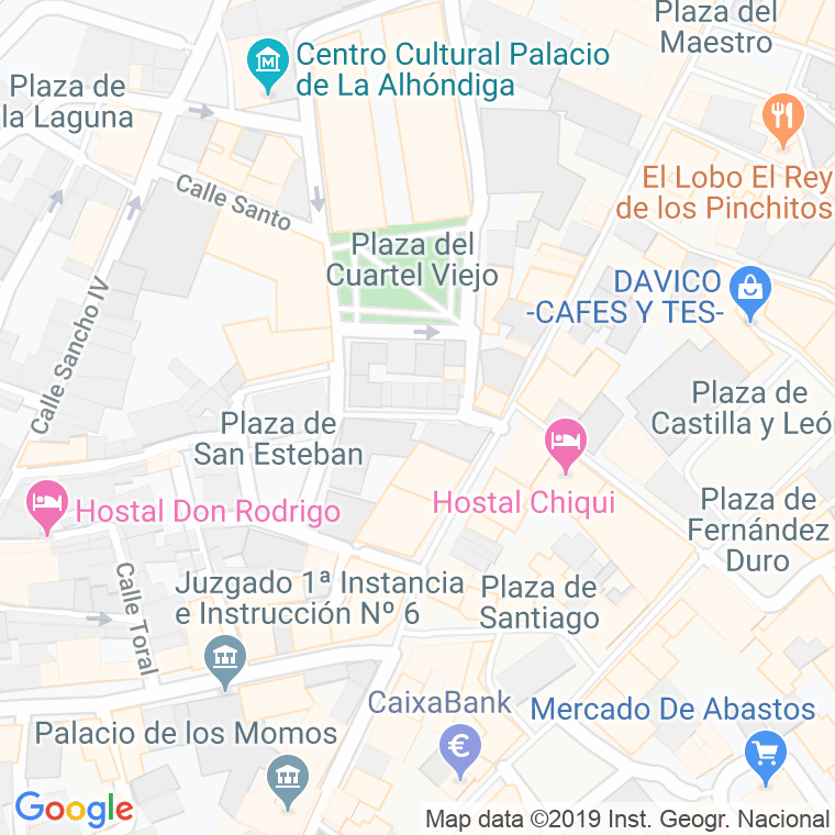 Código Postal calle Sotelo en Zamora