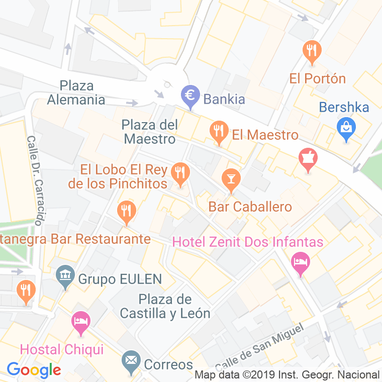 Código Postal calle Horno De San Torcuato en Zamora