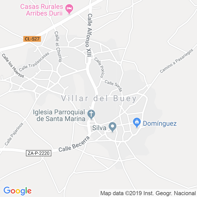 Código Postal de Villar Del Buey en Zamora