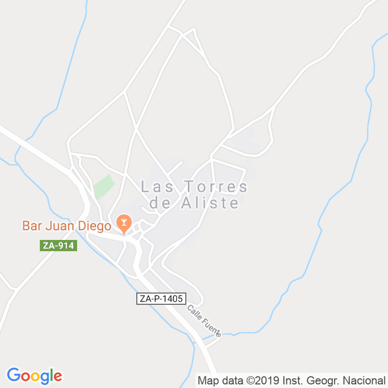 Código Postal de Torres De Aliste, Las en Zamora