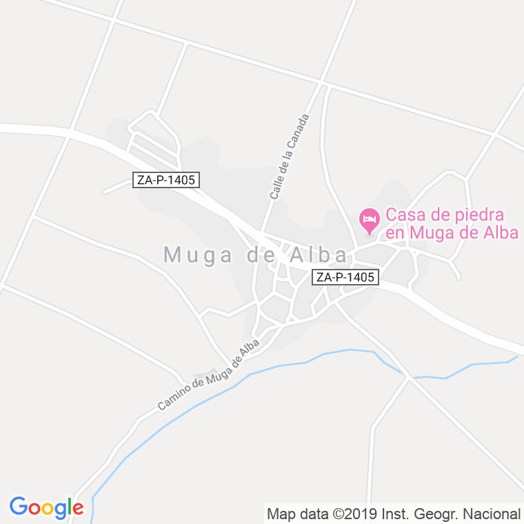 Código Postal de Muga De Alba en Zamora